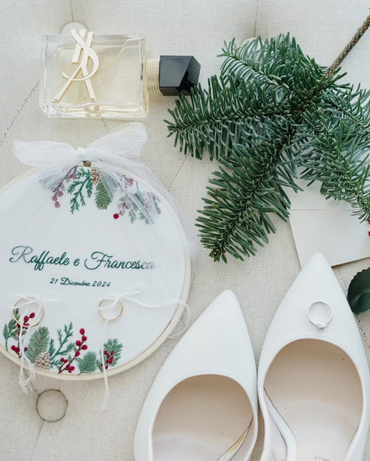 Raffaele e Francesca | Portafedi originale