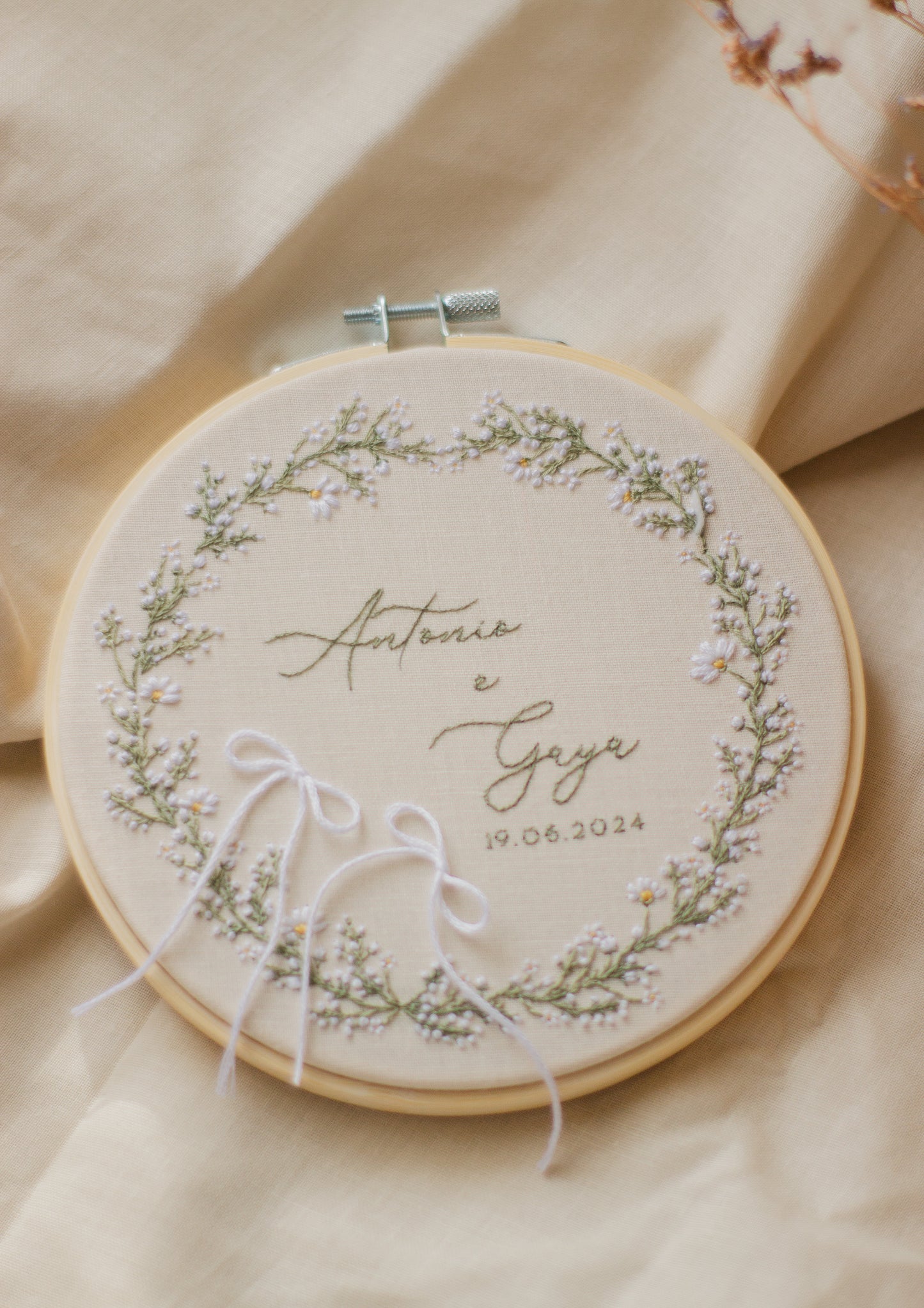 Antonio e Gaya | Portafedi originale