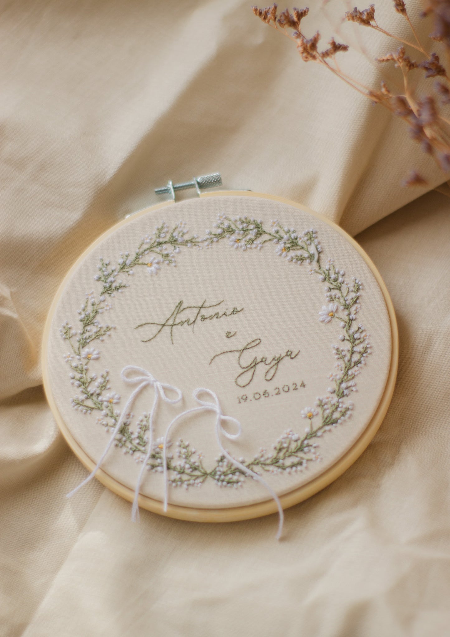 Antonio e Gaya | Portafedi originale